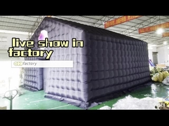 পোর্টেবল ইনফ্ল্যাটেবল ডিস্কো পার্টি টেন্ট আউটডোর ব্যাকয়ার্ড নাইটক্লাব ব্লো আপ টেন্ট