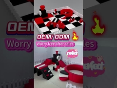 পার্টি ভাড়া নরম খেলার সরঞ্জাম inflatable বাউন্স হাউস কিডস বল পিট খেলার মাঠ