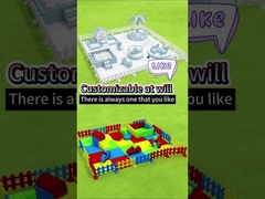 বহিরঙ্গন নরম খেলার সরঞ্জাম Toddlers নরম খেলার সেট ফোম সস্তা ইনডোর খেলার মাঠ