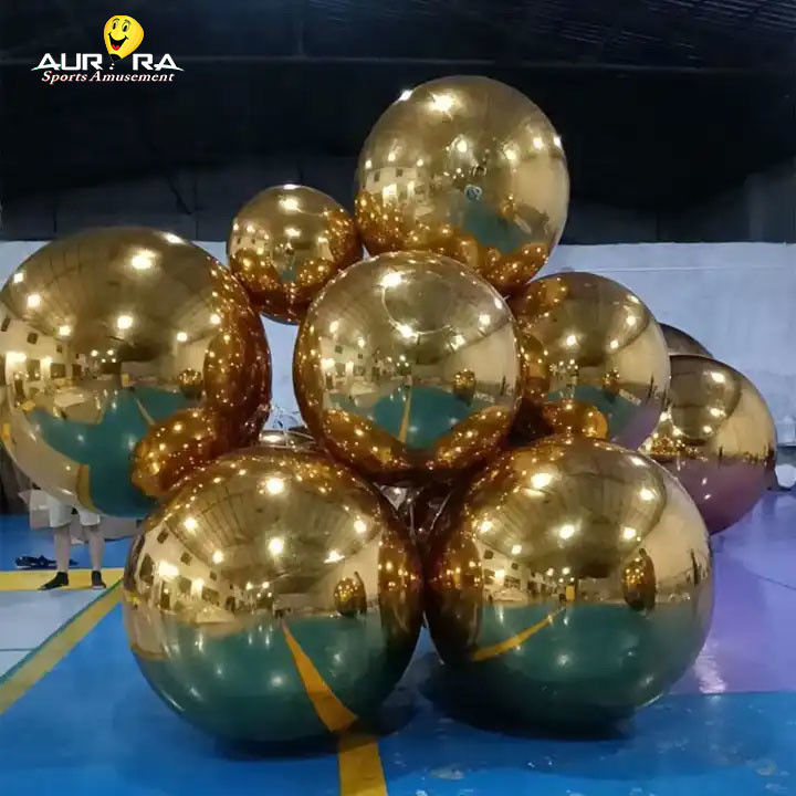 ইভেন্ট সজ্জা গোলক inflatable আয়না বেলুন গোলক বিবাহের লেজার ডিস্কো