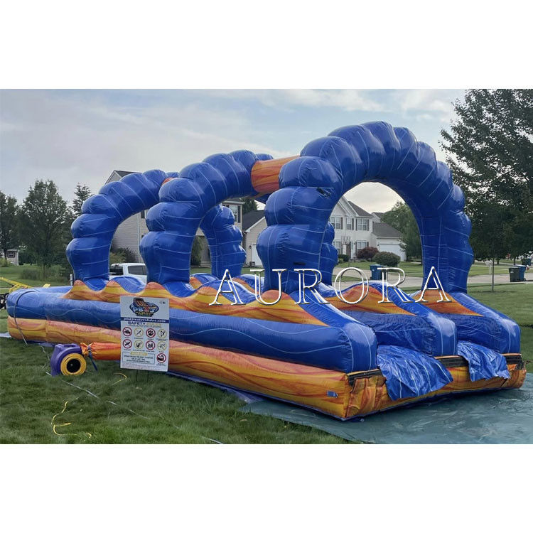 কারখানার দাম ইনফ্ল্যাটেবল লাভা স্লাইড এন'স্লাইড ওয়াটার স্লাইড পার্ক বাচ্চাদের জন্য প্রাপ্তবয়স্কদের জন্য