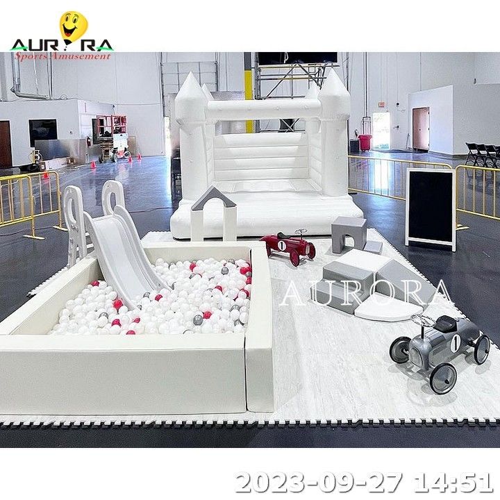 জনপ্রিয় মিশ্র রঙের ক্লাইম্বার বল পিট শিশুদের বহিরঙ্গন খেলার মাঠ নরম খেলা