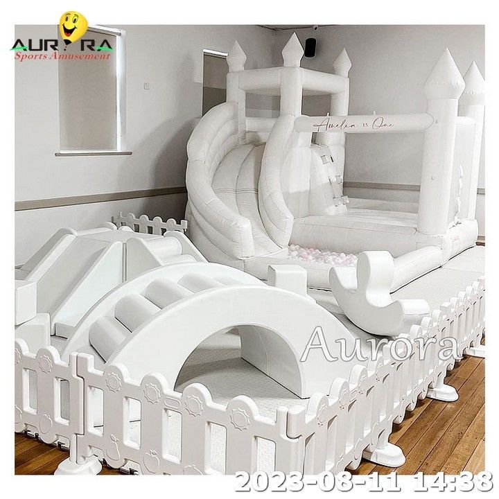 বহিরঙ্গন বল পিট শিশু নরম খেলার সেট এলাকা ইনডোর inflatable ঝাঁকুনি ঘর