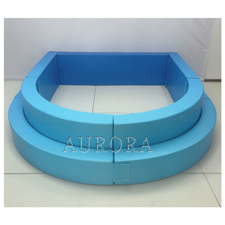 সায়ান ব্লু বোল পিট কিডস সফট প্লে সরঞ্জাম প্লে পার্টি রঙিন মেঘ আর্ক