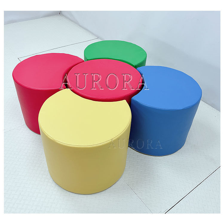 নরম খেলুন ভাড়া সরঞ্জাম নরম আরোহণ স্লাইড খেলুন রঙিন ফোম ব্লক সেট